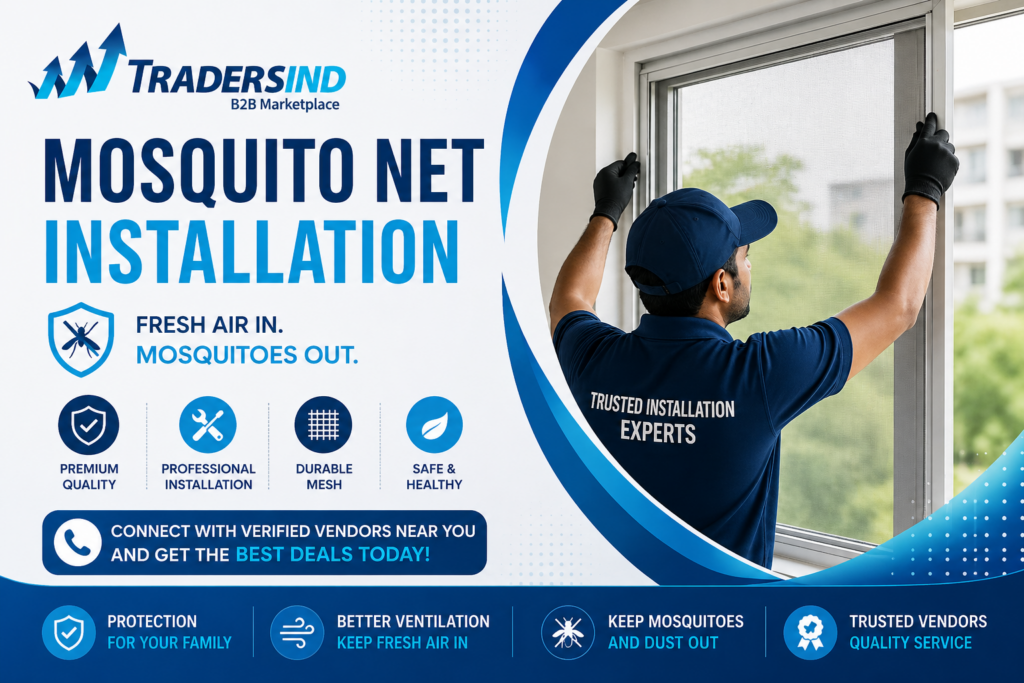 Mosquito net installation in vijaynagar