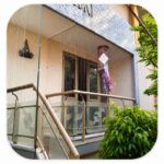 Balcony pigeon safety nets in Kondapur Hyderabad