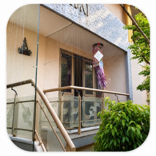 Balcony pigeon safety nets in Kondapur Hyderabad