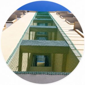 Building Shaft Safety Net Installation in Bangalore