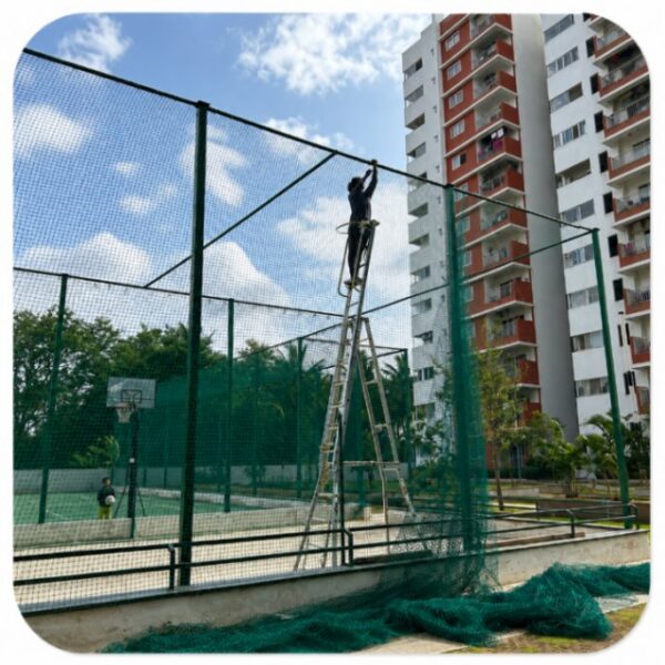 Durable safety nets for apartments in Hitech City Hyderabad