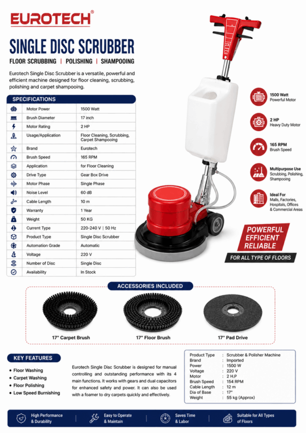 Floor Scrubbing Machine