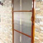 High-quality mosquito net door fitting in Nellagadaranahalli