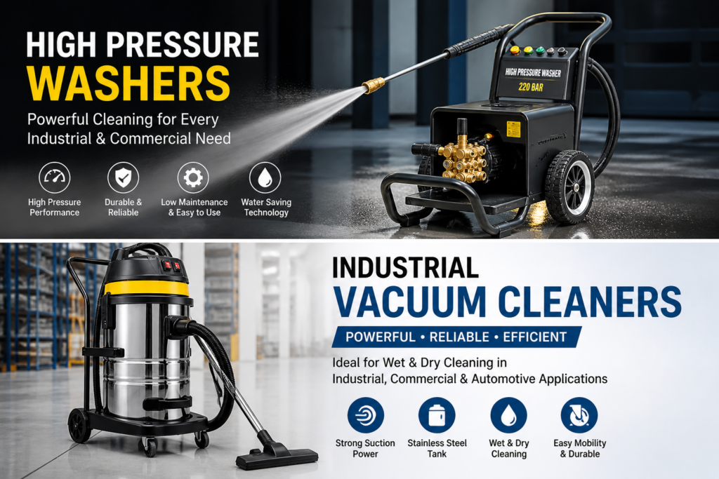 Industrial Multi cleaning equipments