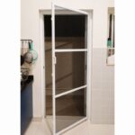 Sliding mosquito net installation in JP Nagar