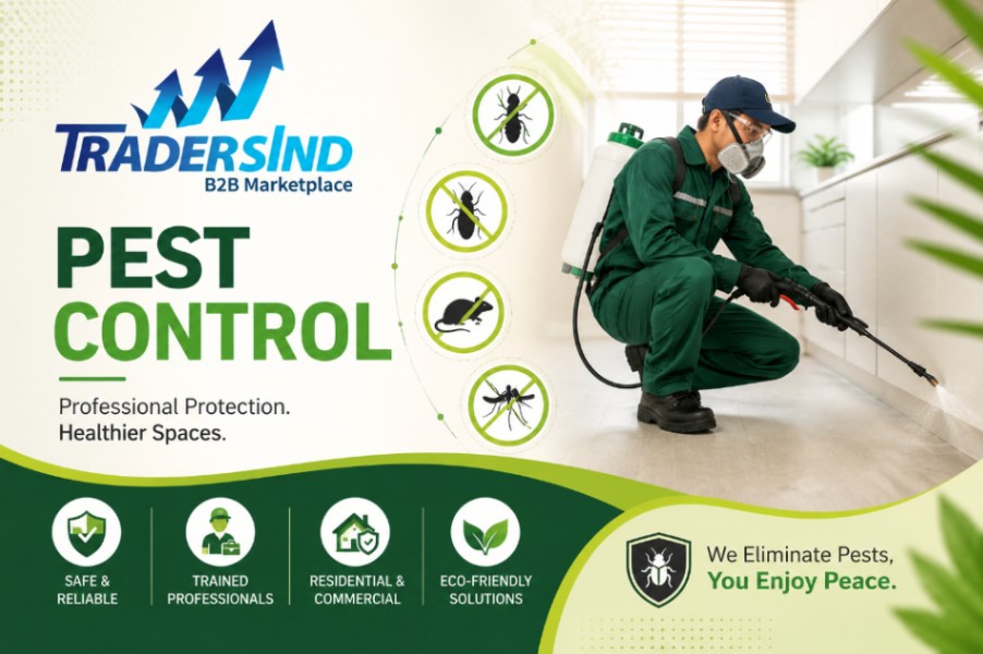 Pest control solutions for Home and commercial areas