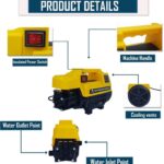 Electric pressure washer 135 Bar with 2000W motor and accessories