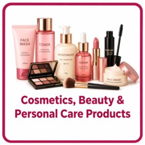 Cosmetics, Beauty & Personal care products