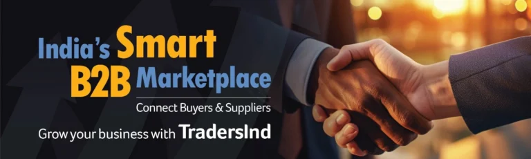 India's smart B2B marketplace connecting buyers, suppliers, manufacturers and service providers through TradersInd