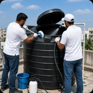 Professional water tank cleaning experts in Kempegowda Layout Bangalore