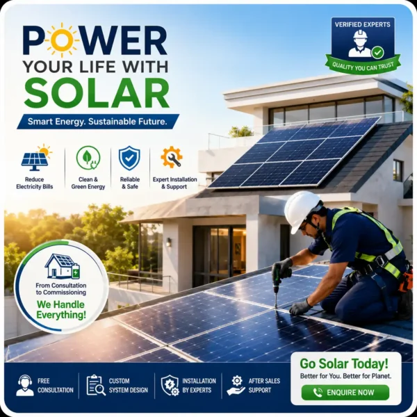 Aquapure Solutions Solar Panel Installation Bangalore