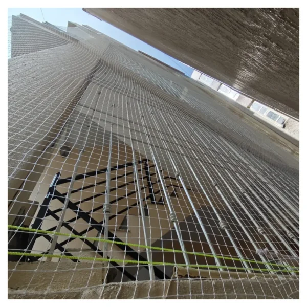 Balcony Invisible Grill Installation by VR INVISIBLE GRILLS in Mathikere Bangalore