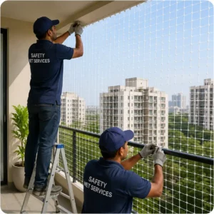 Bird Protection Net Installation in Sharadaba Nagar Bangalore