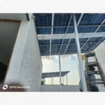 Commercial Solar Panel Installation by SUNVIBES ENERGY Bangalore