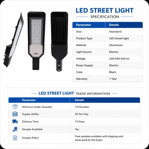 Electric LED Street Light