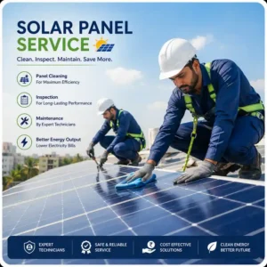 Expert technicians installing rooftop solar panels for residential and commercial properties across India