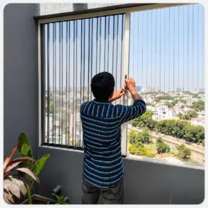 Invisible Grill Installation Services by SD Enterprises in J.C. Nagar Bangalore
