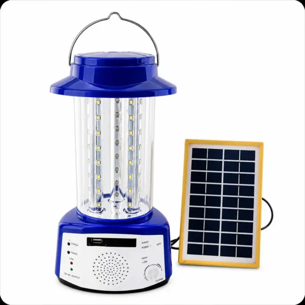 LED Solar Lantern with 4 to 8 Hours Battery Backup