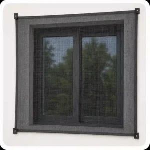 Premium mosquito mesh roll for windows and doors providing insect protection and airflow