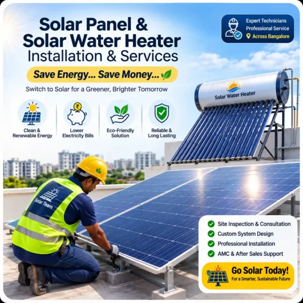 Rooftop Solar Panel Installation