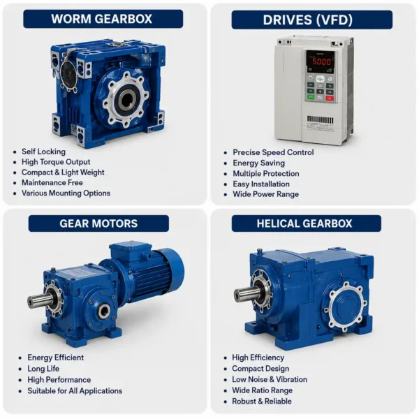 Worm Gearbox Dealers Bangalore