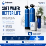 Automatic multiport valve water softener system