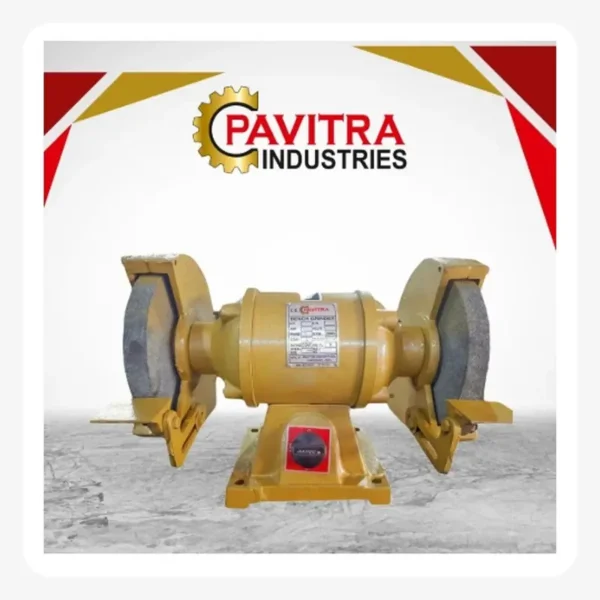 Heavy-duty Bench Grinder Machine for sharpening, grinding and metal finishing applications