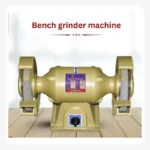 Pavitra Industries Bench Grinder Machine with dual grinding wheels for workshop use
