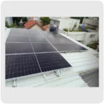 Residential rooftop solar panel installation by EcoZynth Innovations Pvt Ltd