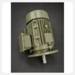 Speed Motors orange foot mounted vibrating motor with electrical terminal box