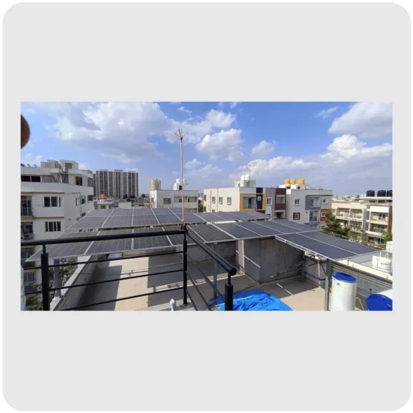 Top roof solar system installation with government subsidy in Bangalore