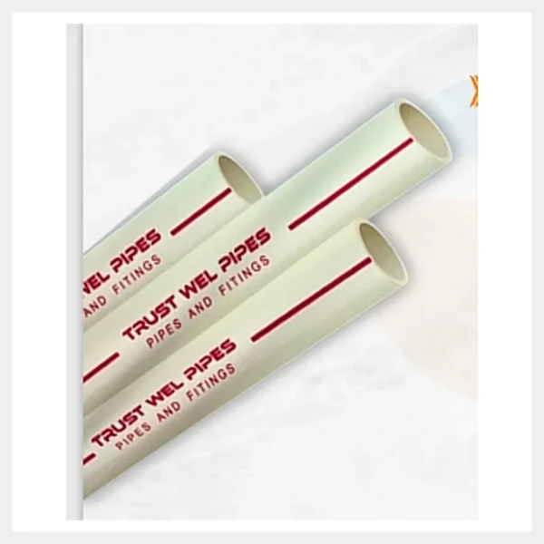 Trust Wel PVC pipes for drainage and construction projects