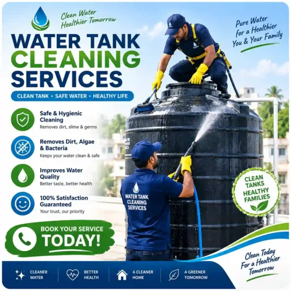 Underground water tank cleaning services in Mohali