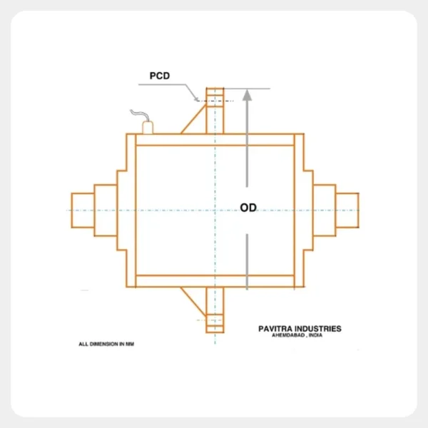 center-flange-vibratory-motor-dimensional-drawing-pcd-od