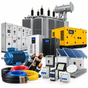 Electrical equipment and power solutions including transformers, generators, UPS systems, switchgear and cables